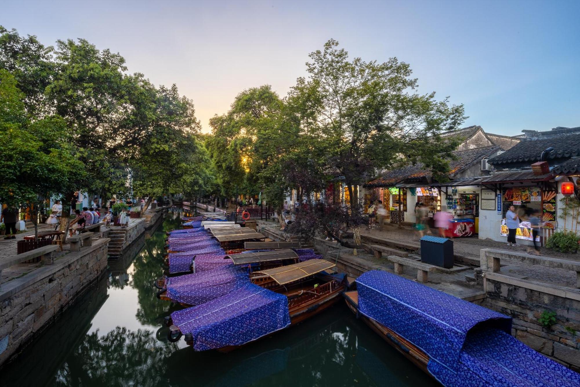 Tongli Slowlife River View Inn Suzhou  Exterior foto